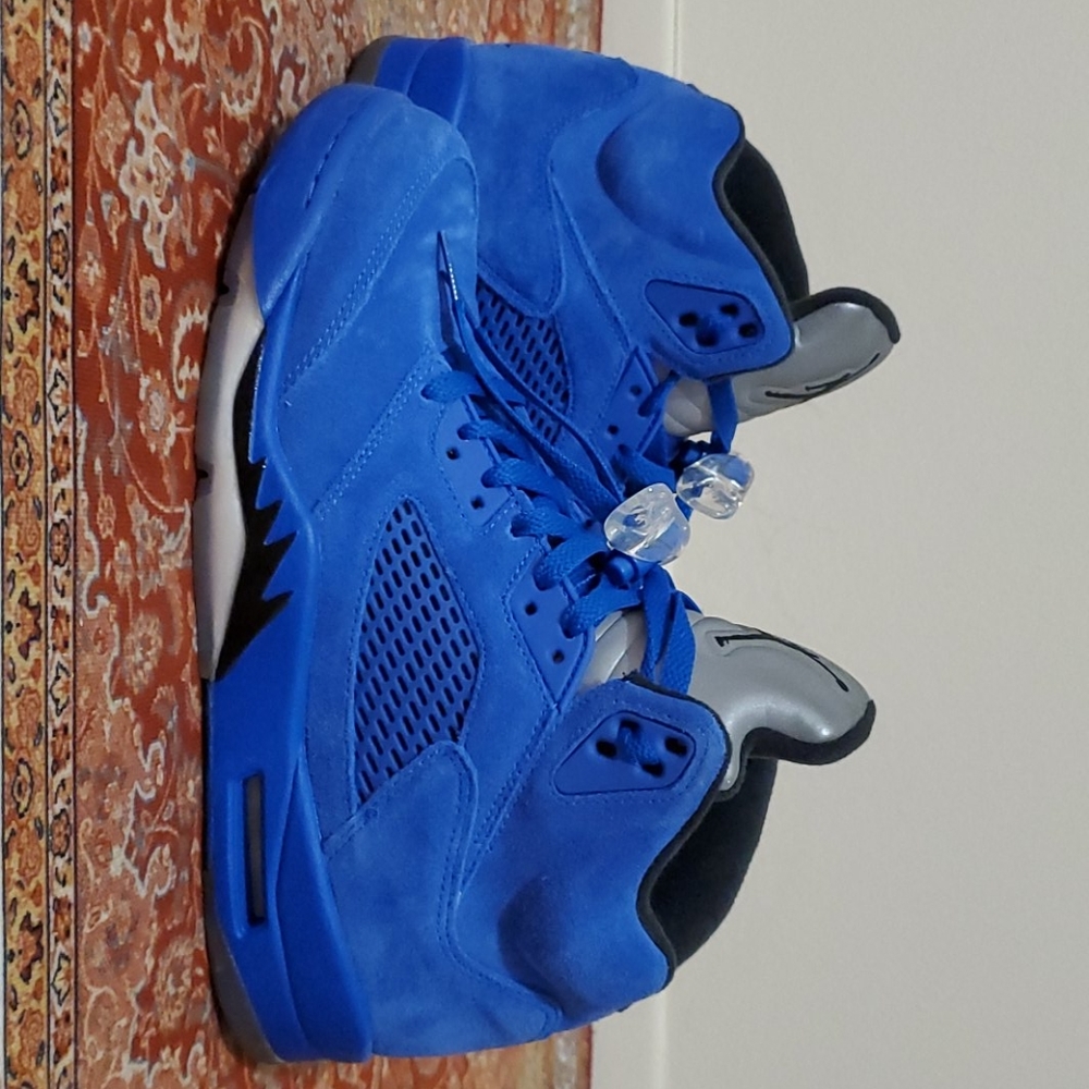 Air Jordan 5 Retro Blue Suede